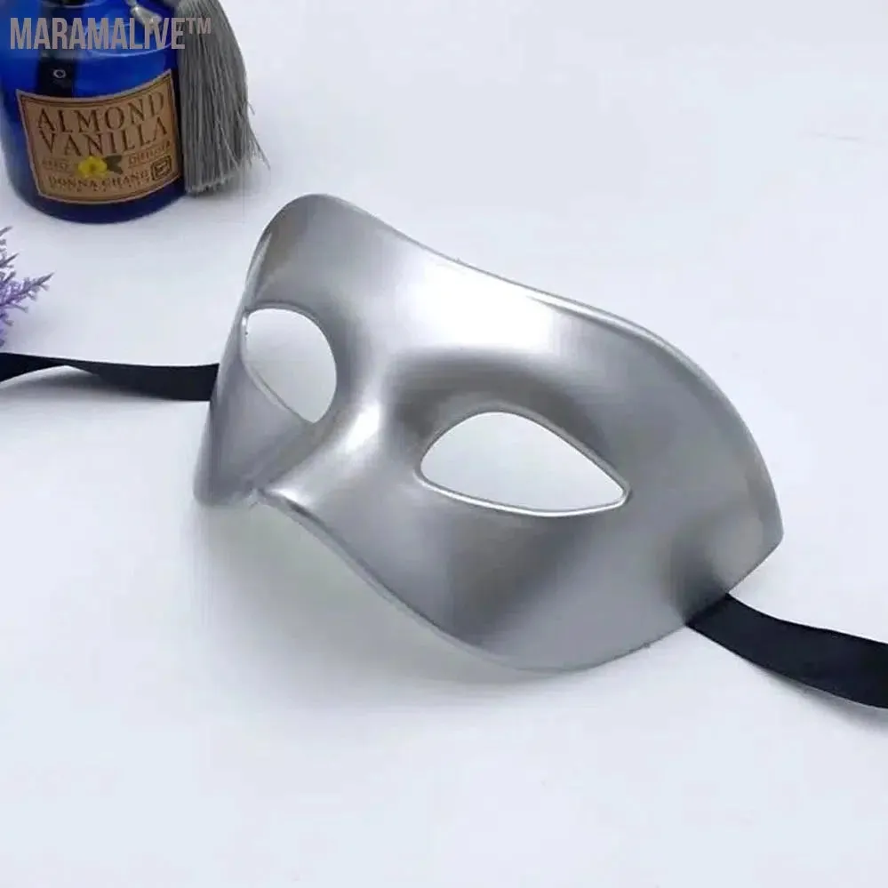 1PC Creative Phantom Masquerade Cosplay Mask Plastic Half Face Mask for Men Women Carnival Party Costume Props