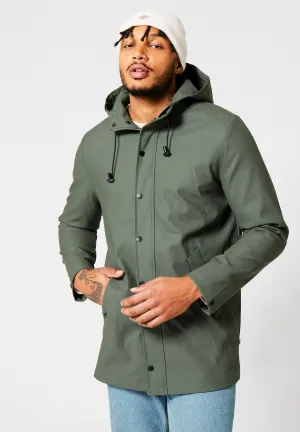 America Today parka with hood, green