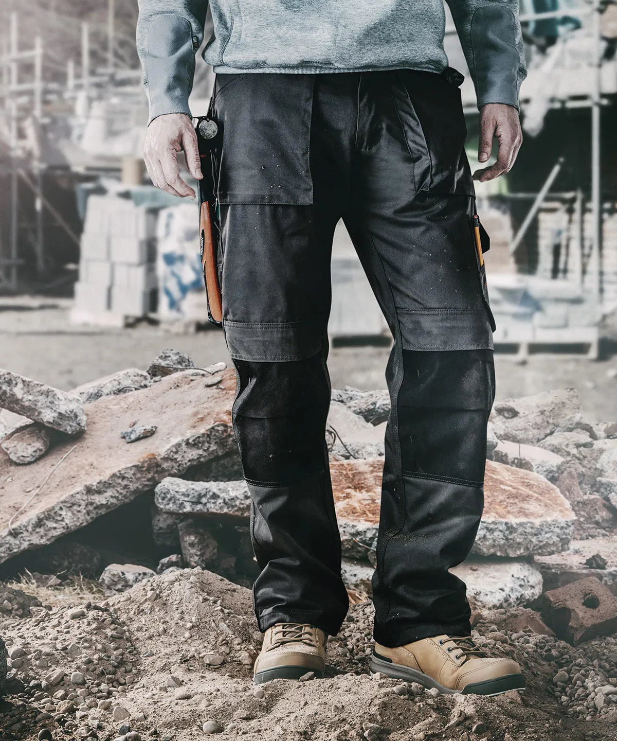 Black - Worker trousers