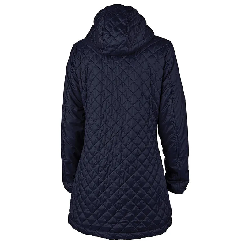 Charles River Ladies Lithium Quilted Hooded Parka