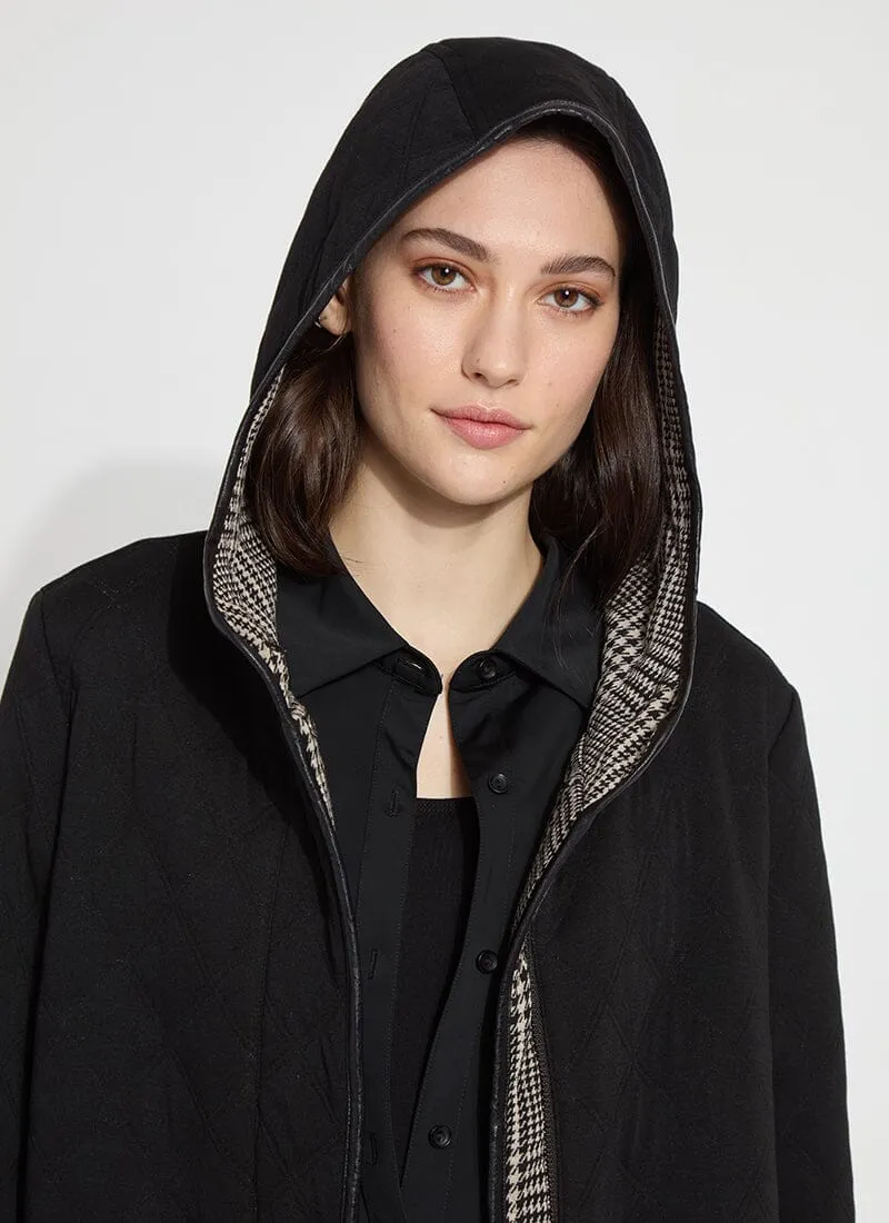 Ciana Quilted Parka | Black