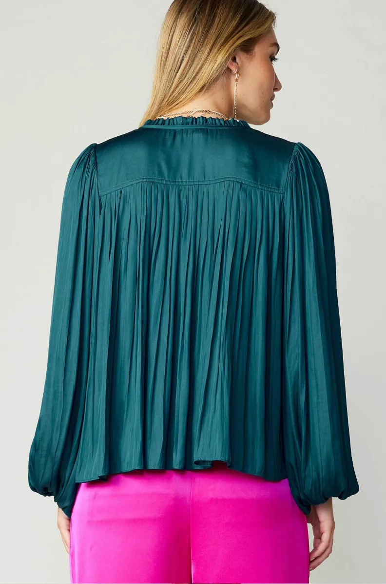 Dark Teal Blouse