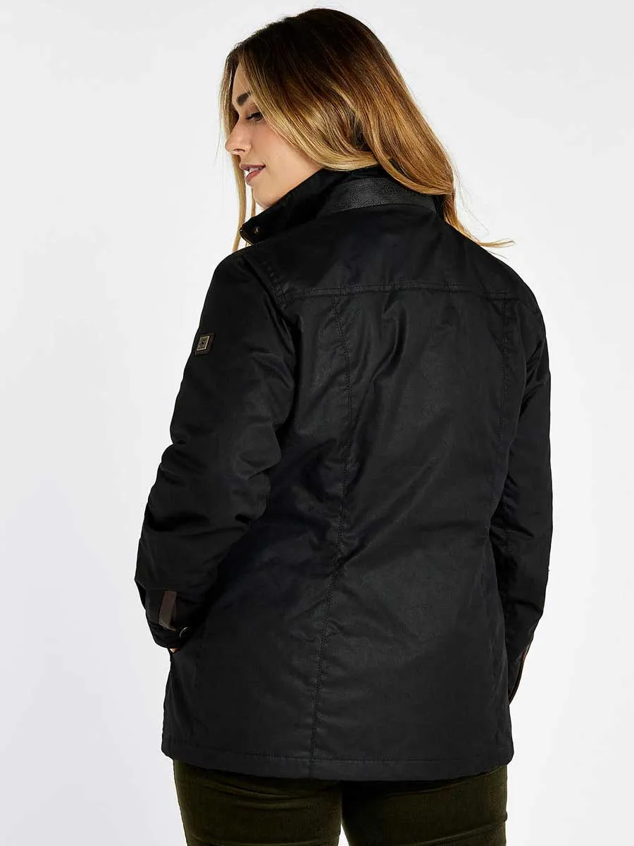 DUBARRY Ladies Mountrath Wax Jacket - Black