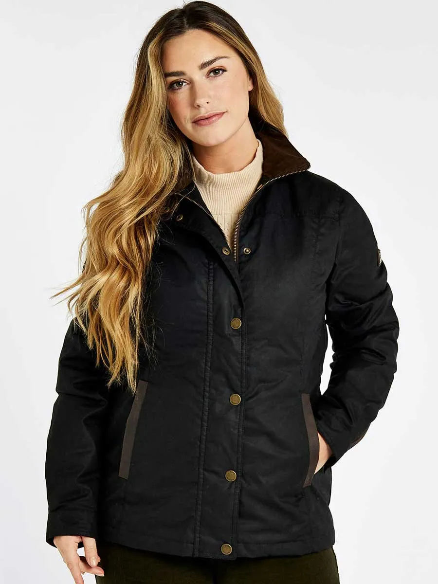 DUBARRY Ladies Mountrath Wax Jacket - Black