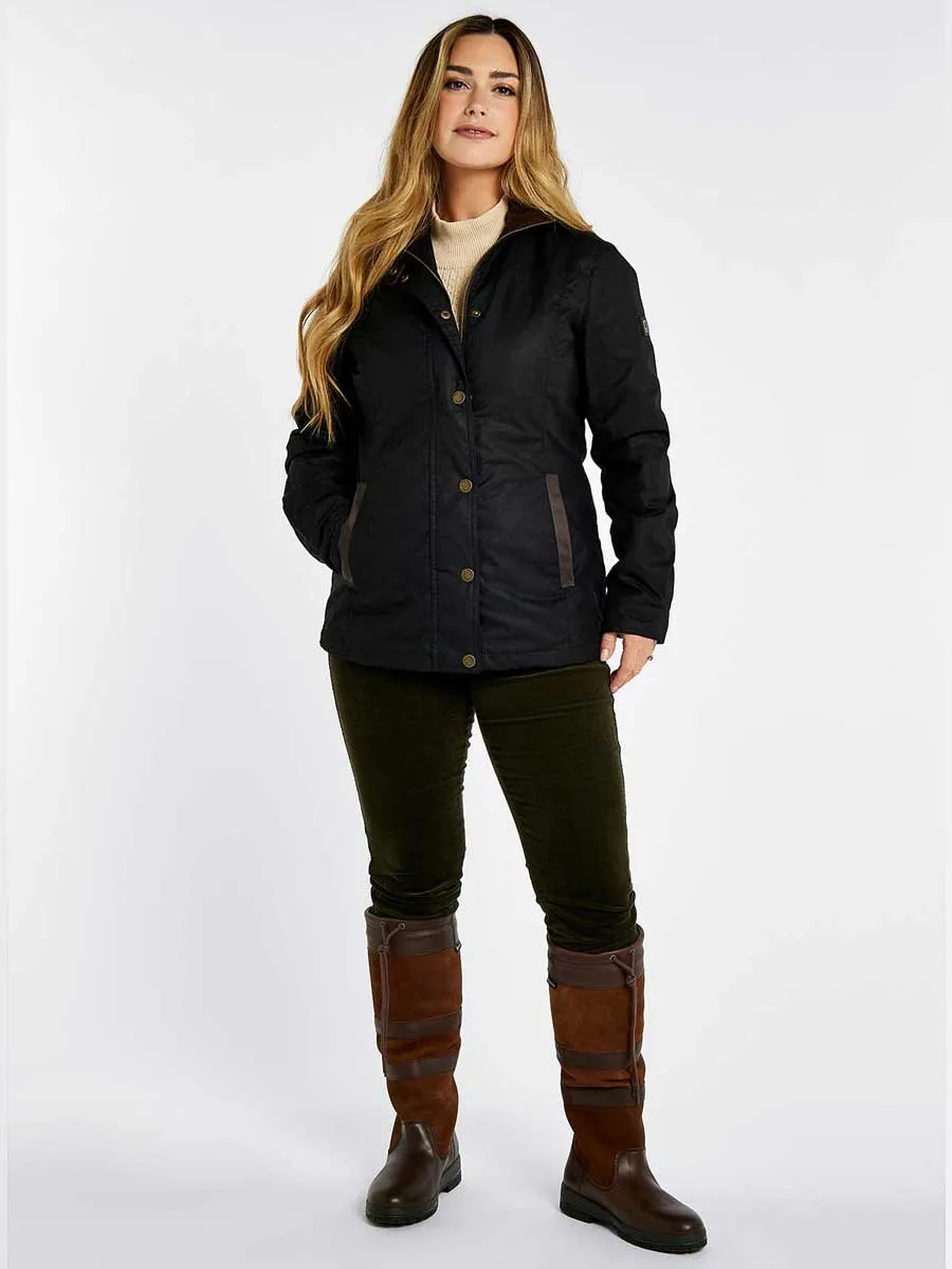 DUBARRY Ladies Mountrath Wax Jacket - Black