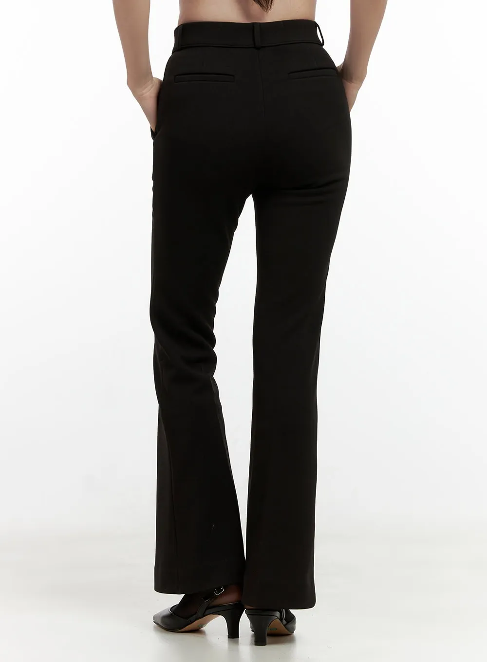 Flared Warm Trousers ON408