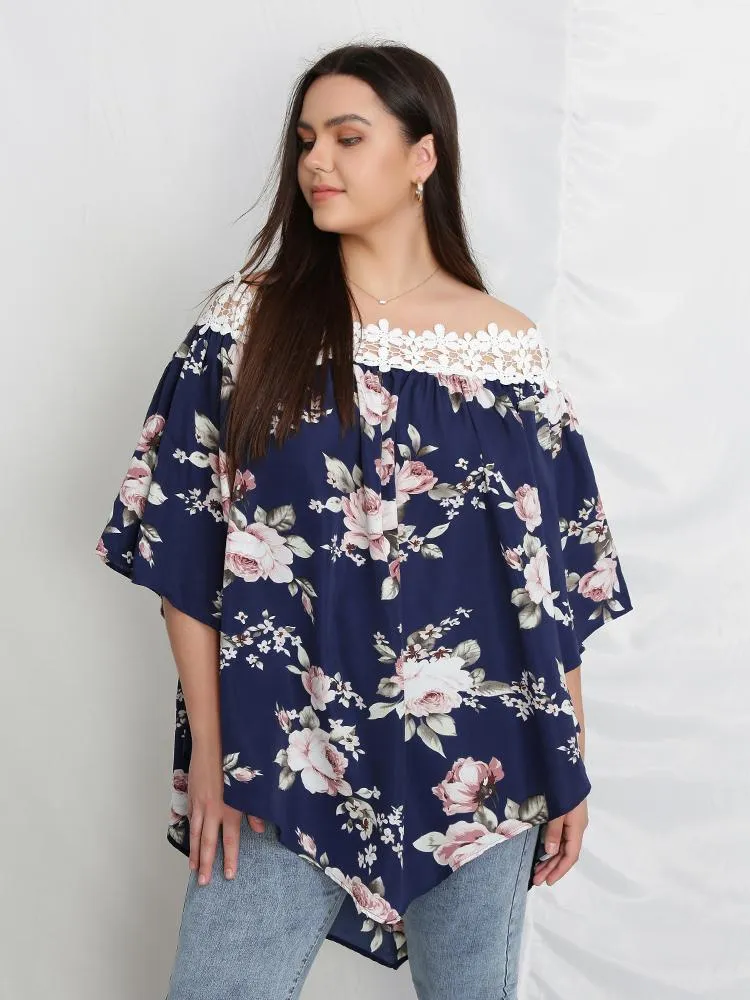 Floral Off Shoulder Blouse