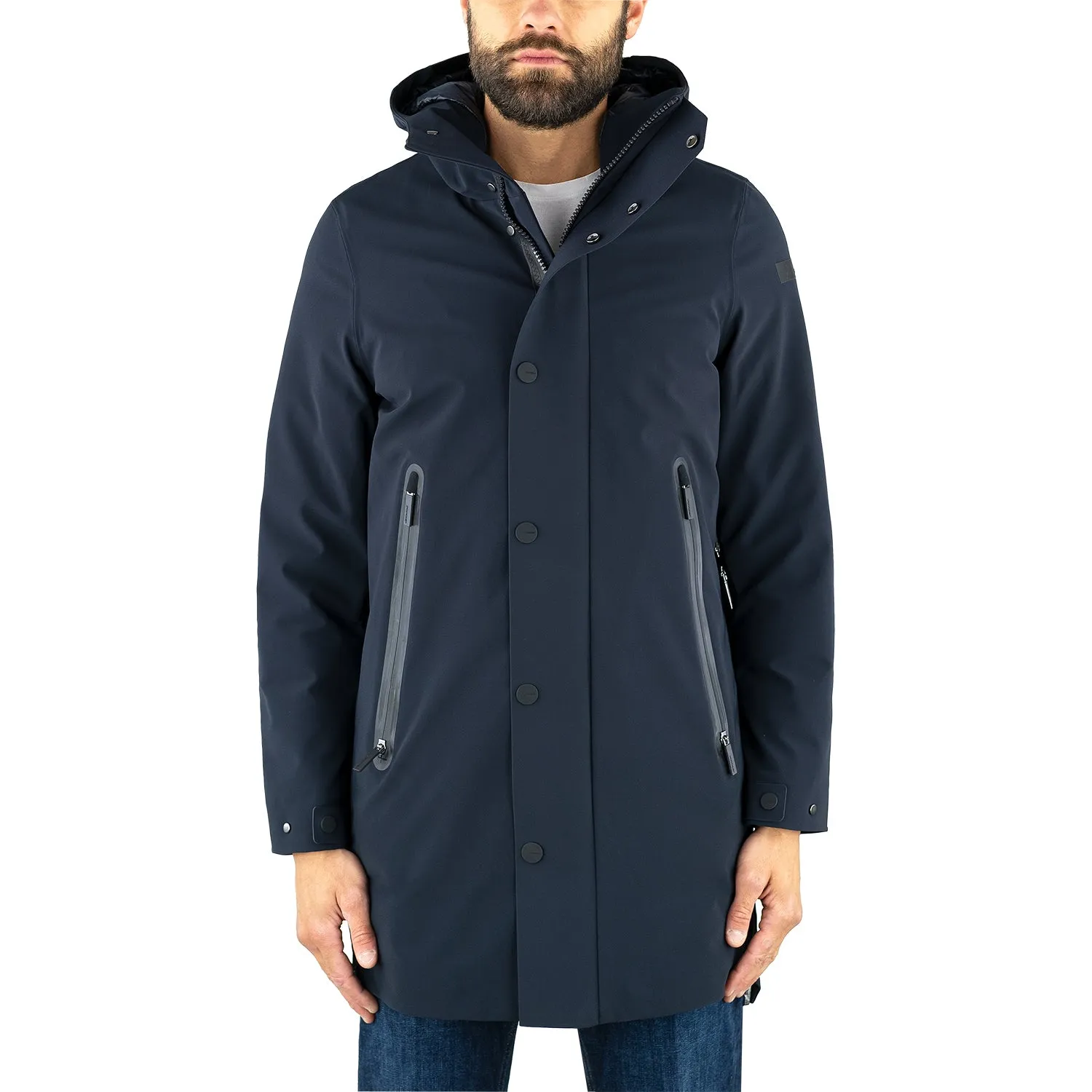 Giaccone Parka RRD Winter Light Eskimo Jkt Blue Black