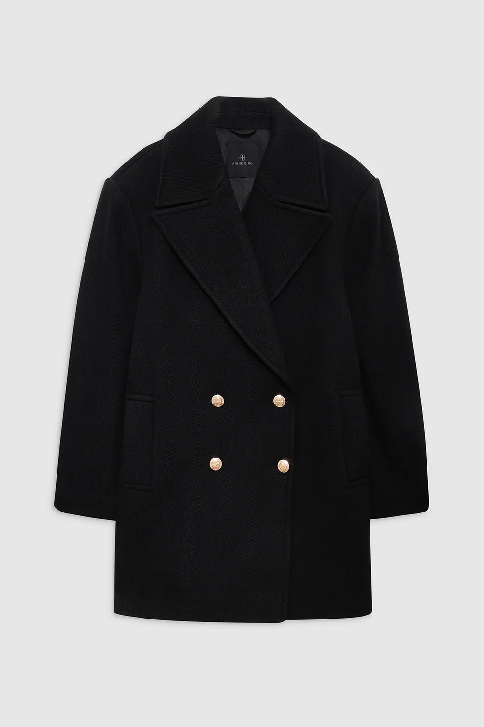 Glenn Peacoat - Black