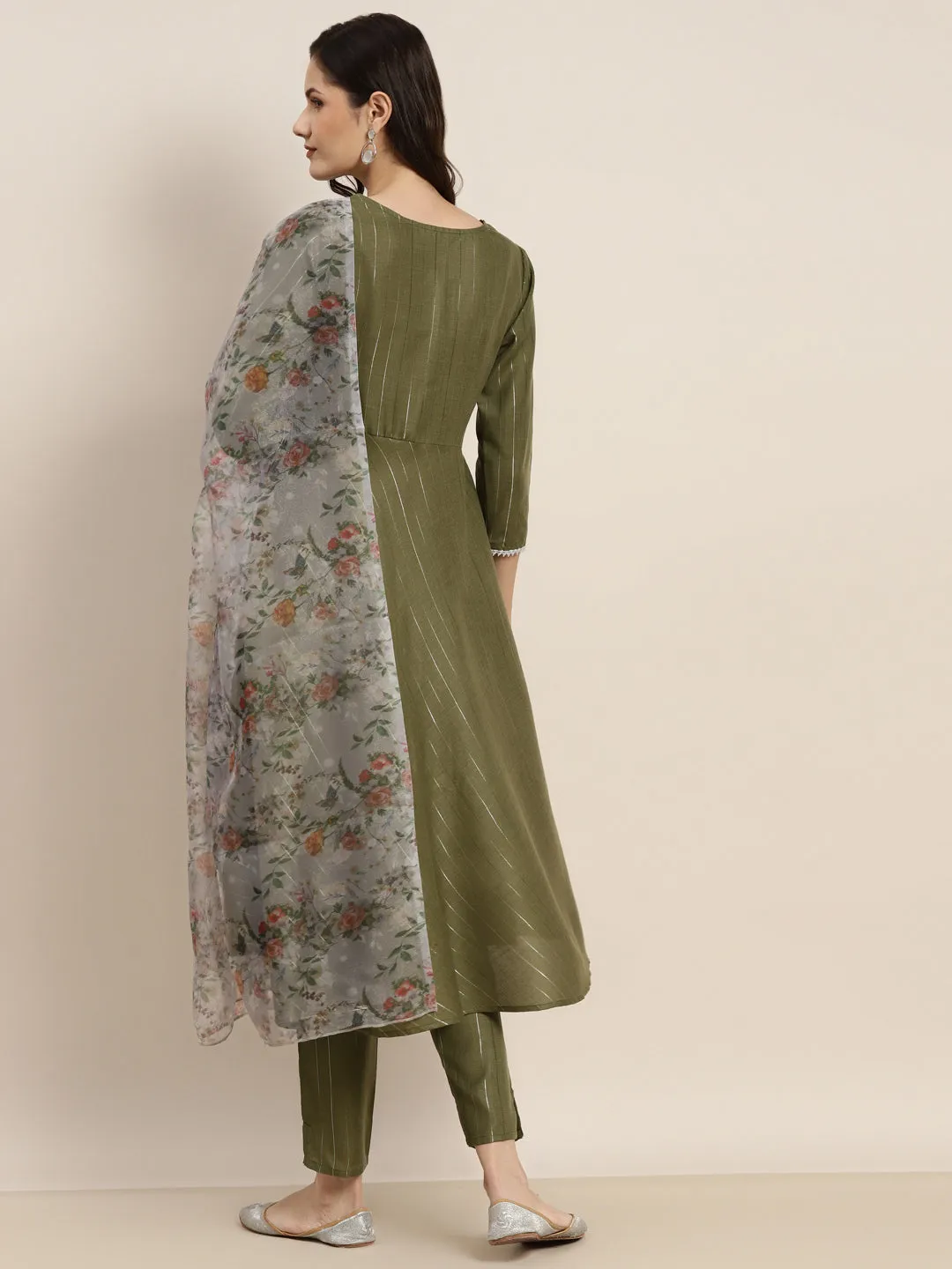 Gotta Patti Kurta with Trousers & With Dupatta