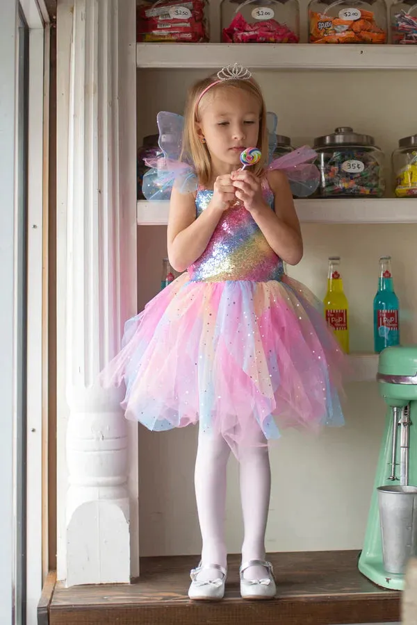 Great Pretenders Rainbow Fairy Dress | 5-6Y