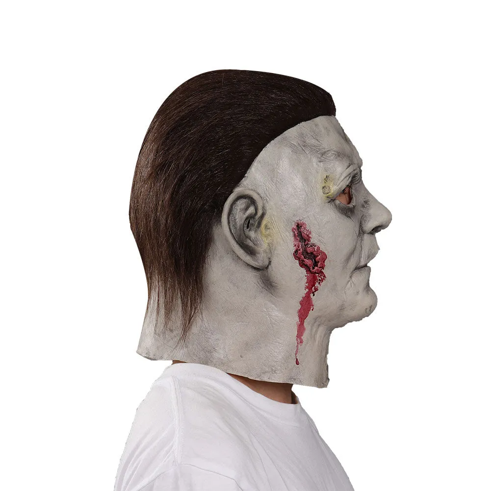 Halloween Michael Myers Mask Burn Scar Version Cosplay Latex Masks Helmet Costume Props