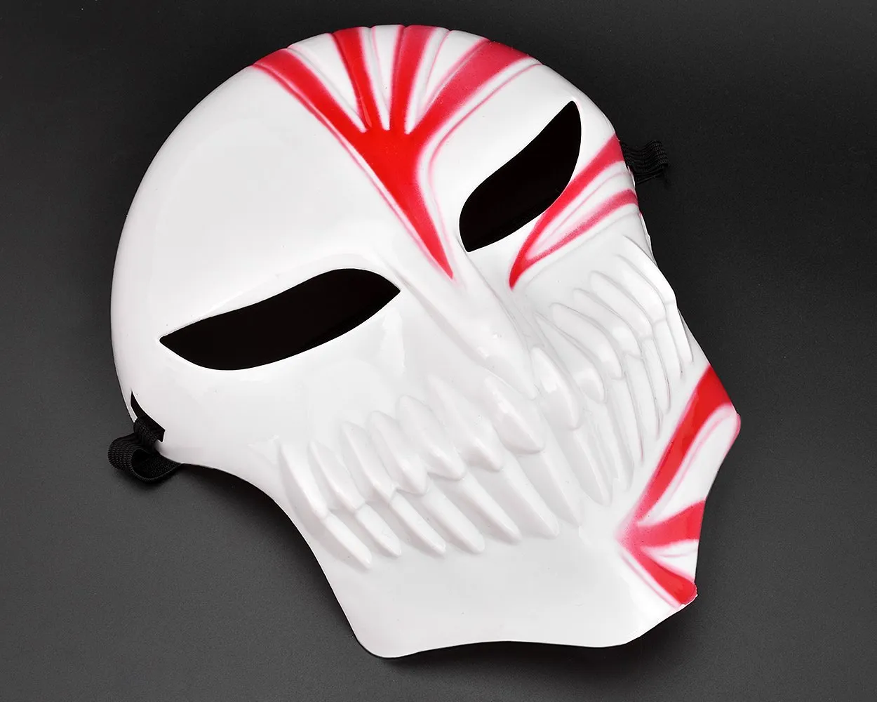 Halloween Party Masquerade Bleach Ichigo Bankai Cosplay Mask - Red