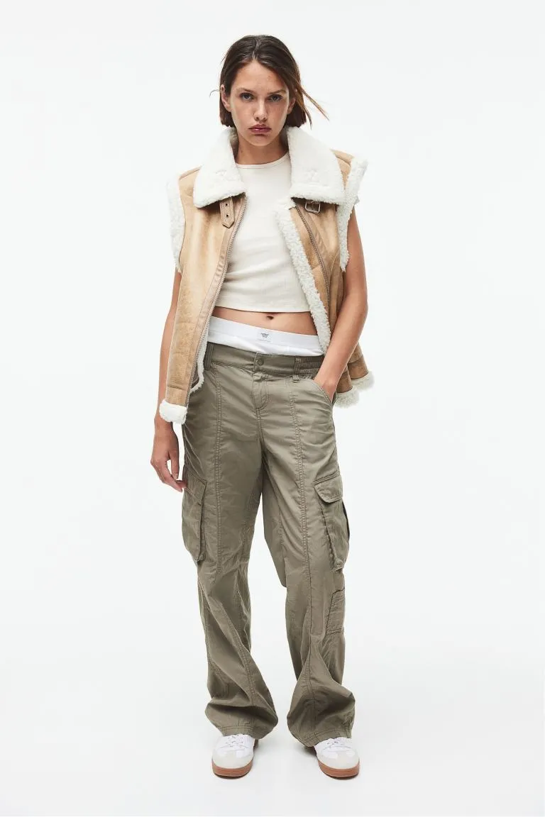 H&M Canvas Cargo Pants