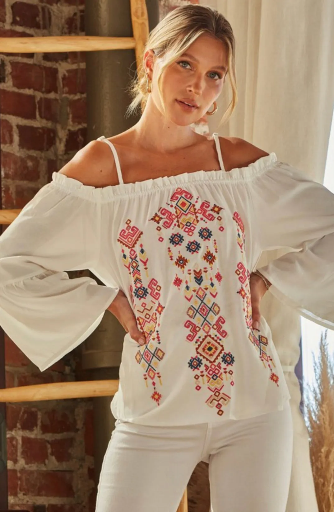 Isabella's Off The Shoulder Blouse