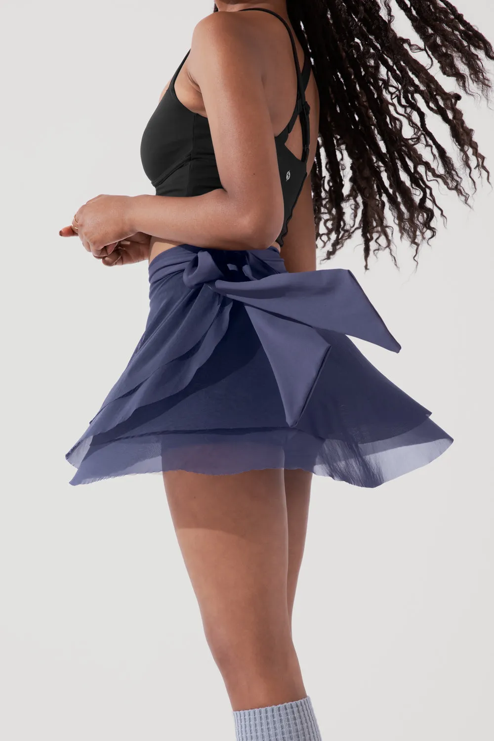 Juliet Wrap Skort - Peacoat Navy