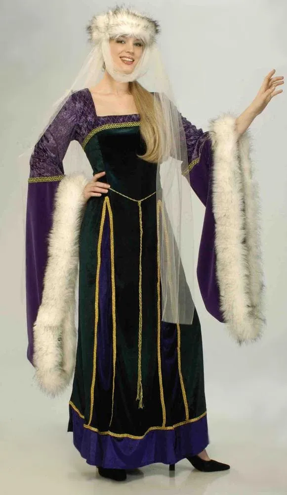 Medieval Lady Designer Adult Costume