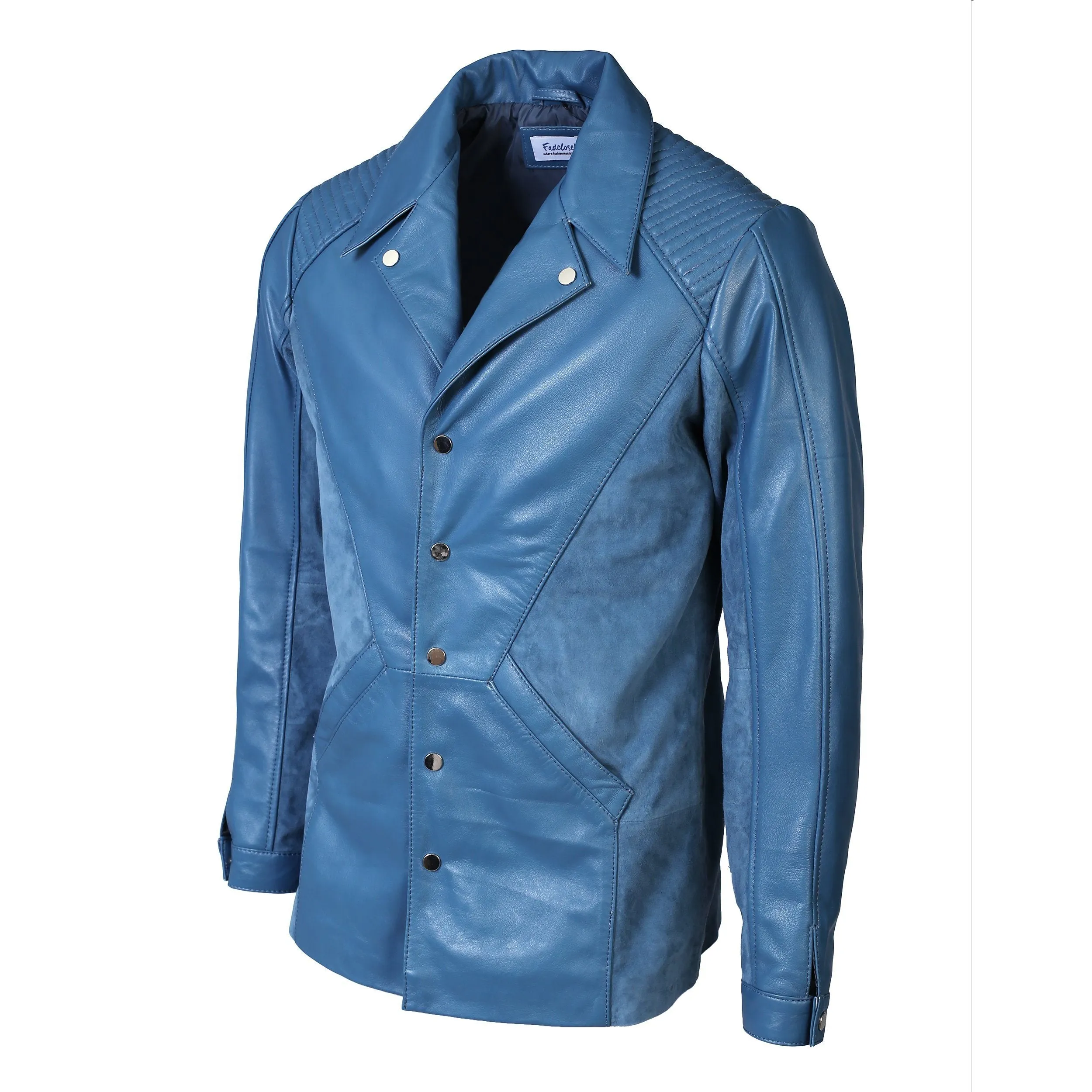 Men's Tormund Suede Leather Blazer