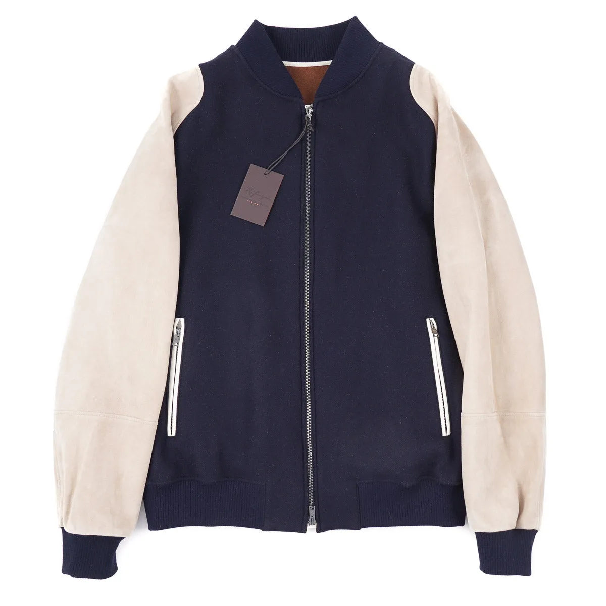 Rifugio Skyfall Wool and Suede Jacket