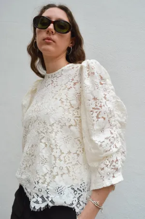 Stella Nova Lace Ecru Blouse