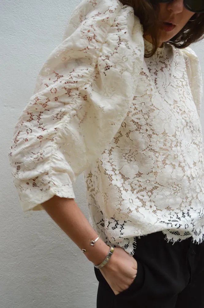 Stella Nova Lace Ecru Blouse