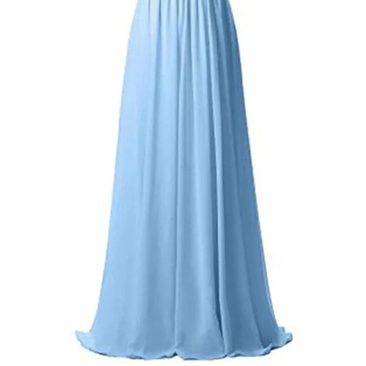 Strapless Plus Size Long Bridesmaids Dresses Wedding Party Prom Gown