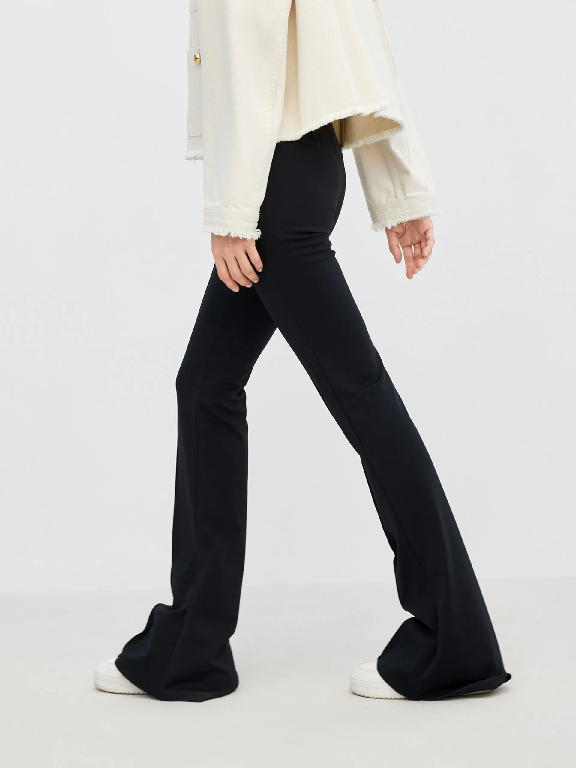 Tailored Flared Trousers