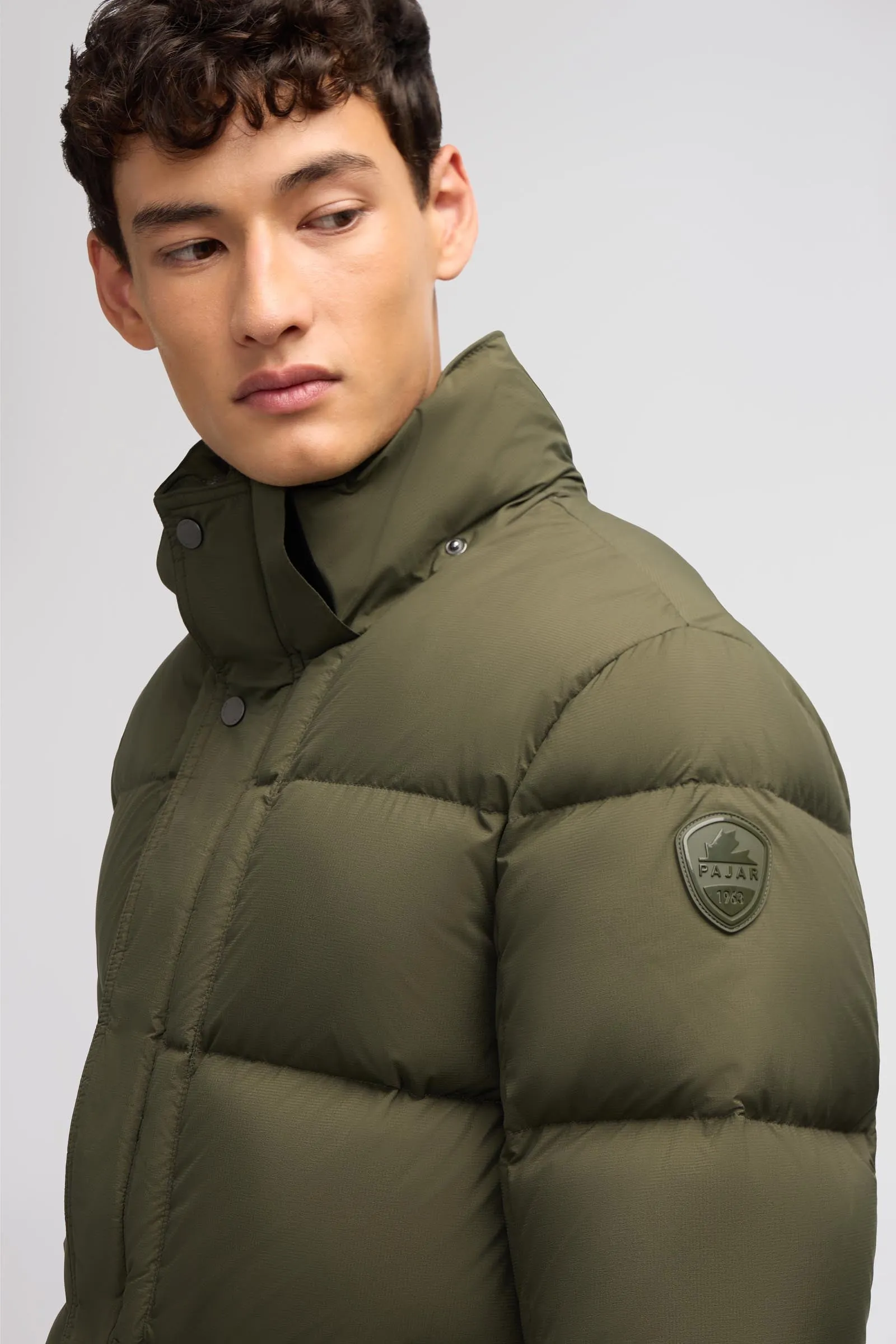 Teneca Men's Channel Quilted Puffer Parka