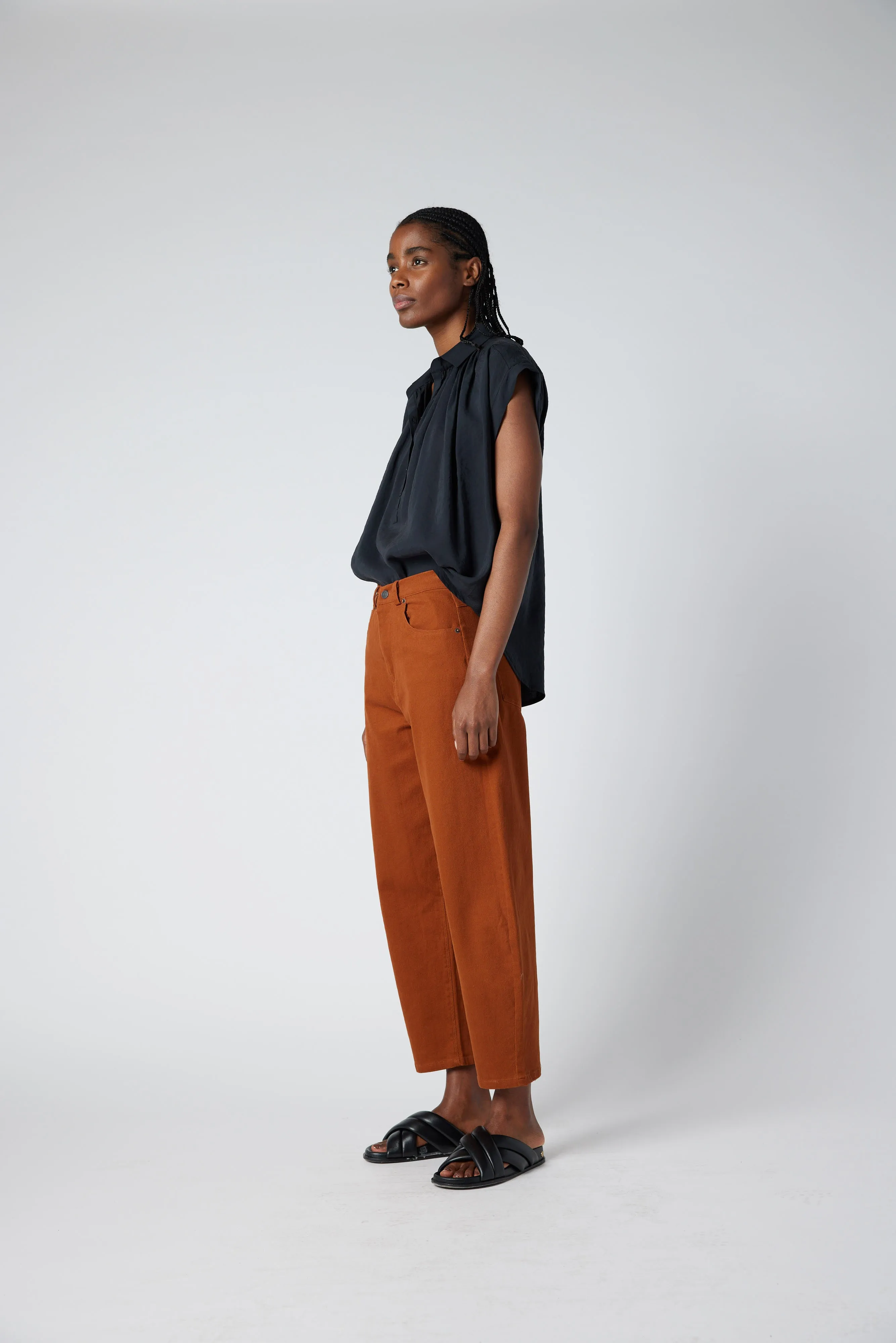 The Nonchalant Oversized Voile Blouse