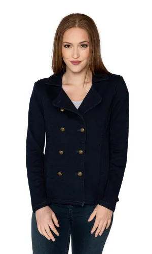 Velvet by Graham & Spencer Afin Fleece Peacoat