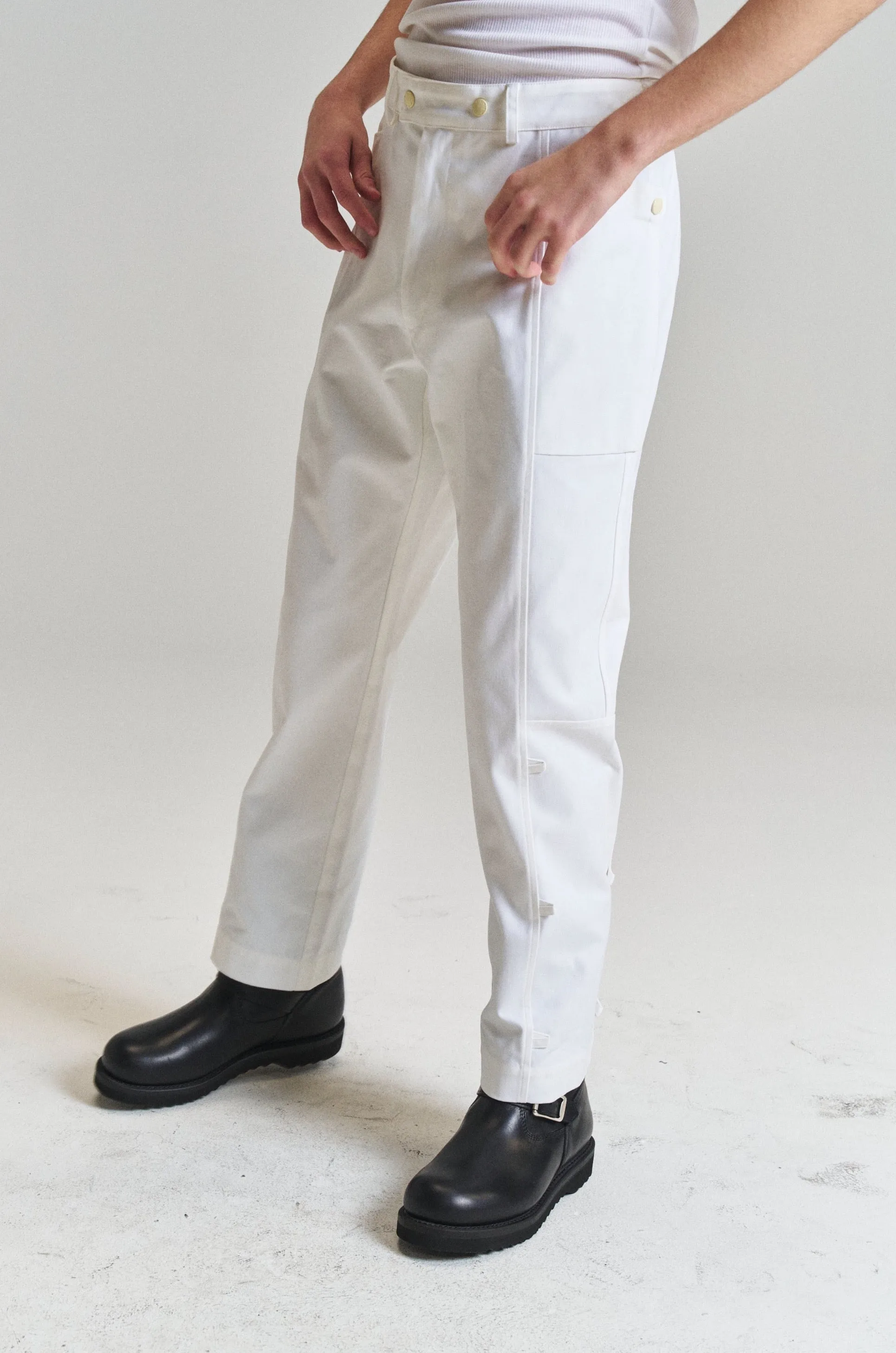 White 'Chippie' Trouser