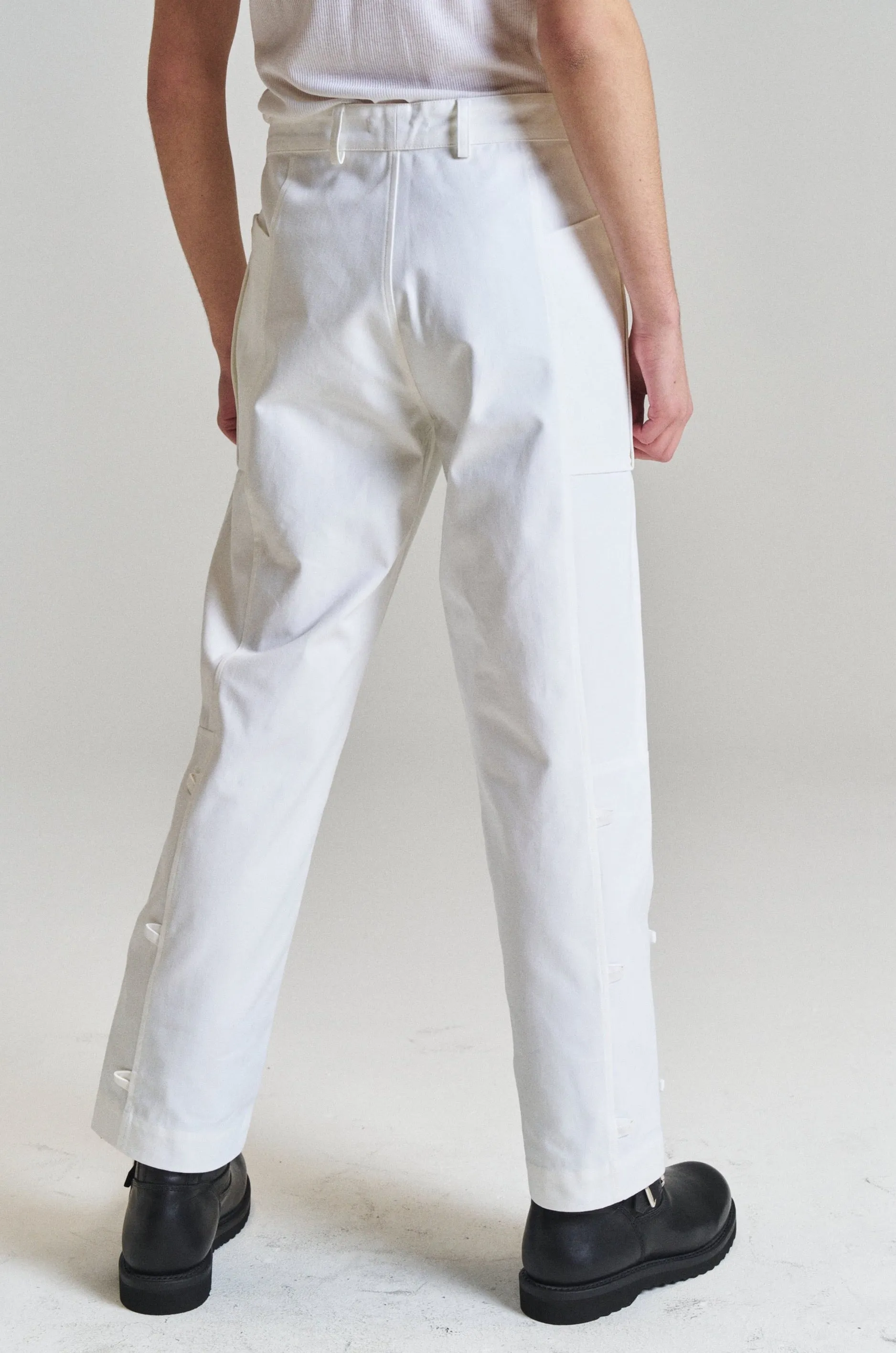 White 'Chippie' Trouser