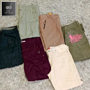 Y2K WOMEN'S CARGO PANTS - 23 PCS