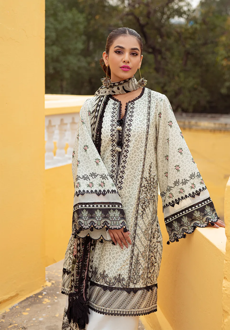 Zarqash Tresor Spring/Summer Lawn Collection – ZQ 2B